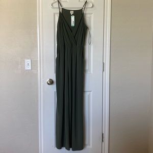 NWT Kaileigh Olive Green Jumpsuit